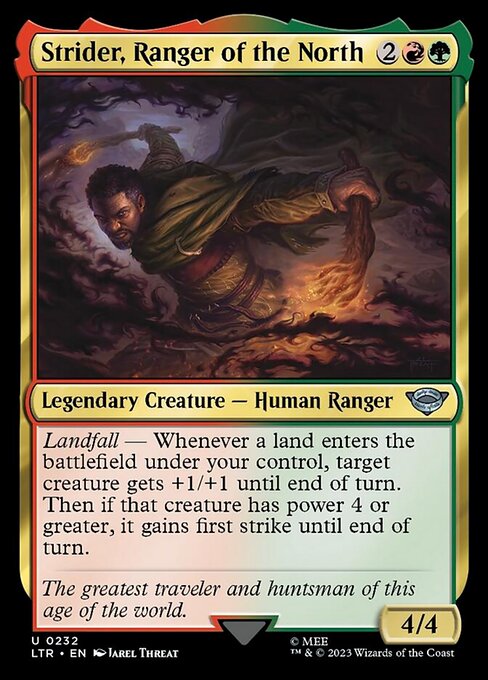 北方のレンジャー、ストライダー/Strider, Ranger of the North [LTR] [FOIL]