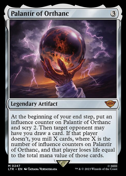 オルサンクのパランティール/Palantír of Orthanc [LTR] [FOIL]