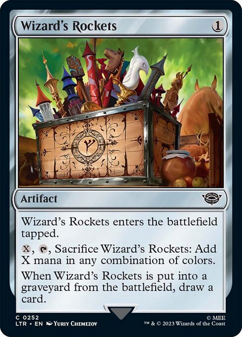 魔法使の打ち上げ花火/Wizard's Rockets [LTR] [FOIL]
