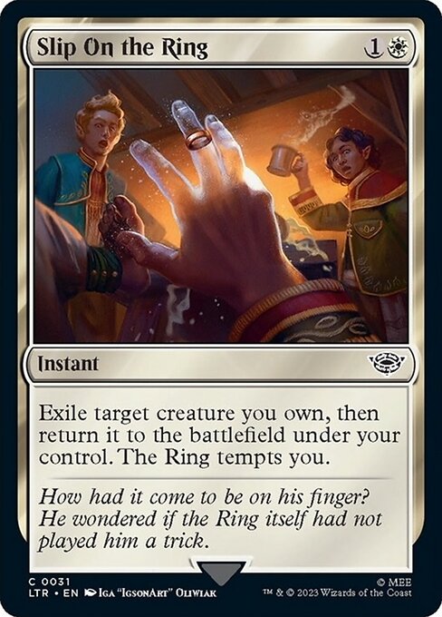 指輪嵌め/Slip On the Ring [LTR]