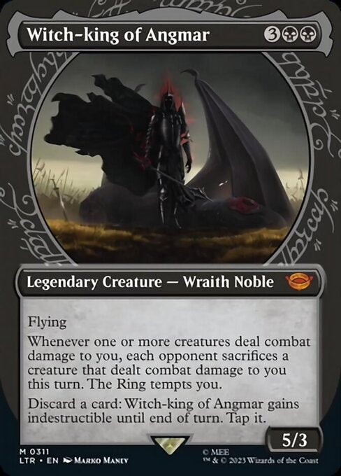 アングマールの魔王/Witch-King of Angmar [LTR-BF][ショーケース][FOIL]