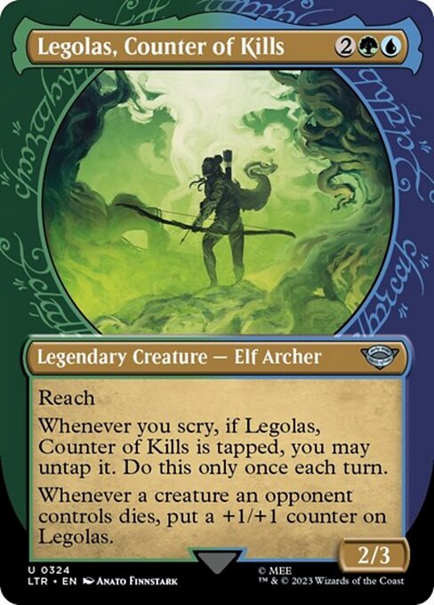 打破数を競う者、レゴラス/Legolas, Counter of Kills [LTR-BF][ショーケース][FOIL]