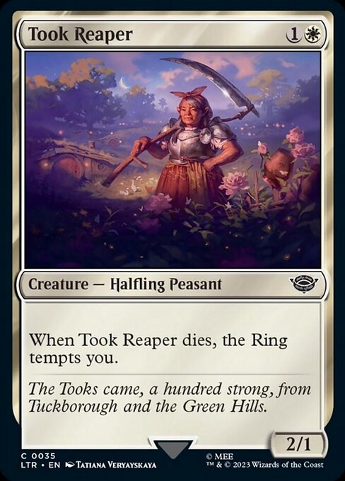 トゥック家の収穫人/Took Reaper [LTR] [FOIL]