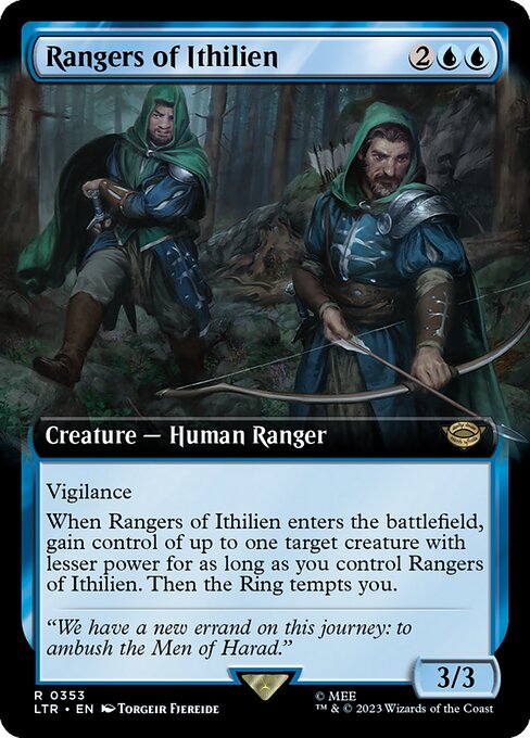 イシリアンのレンジャー/Rangers of Ithilien [LTR-BF][拡張アート]