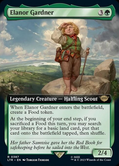 庭師エラノール/Elanor Gardner [LTR-BF][拡張アート][FOIL]