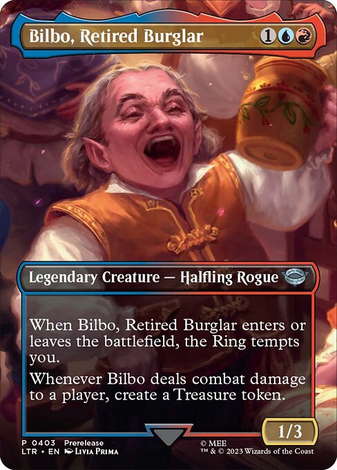 引退した忍びの者、ビルボ/Bilbo, Retired Burglar [LTR-BF][ボーダーレス][FOIL]