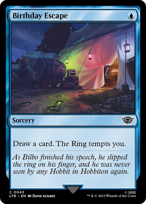 誕生日の旅立ち/Birthday Escape [LTR] [FOIL]