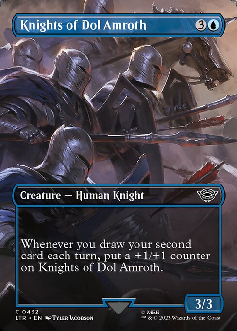 ドル・アムロスの騎士/Knights of Dol Amroth （セットブースター版）[LTR-BF][ボーダーレス][FOIL]