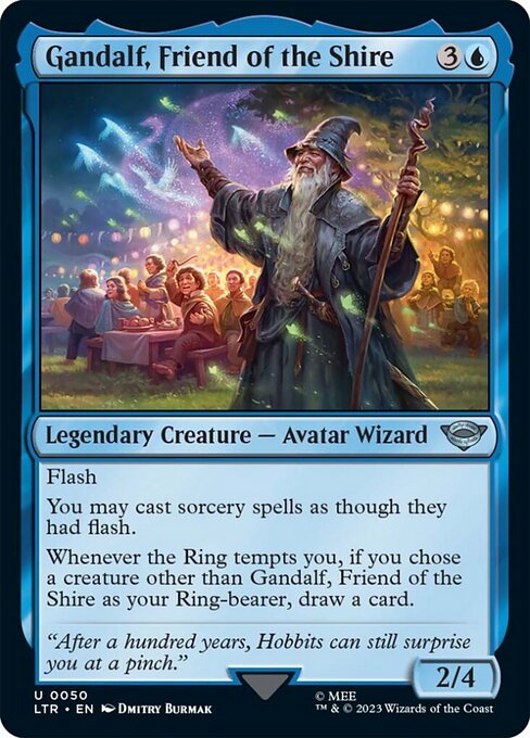 ホビット庄の友、ガンダルフ/Gandalf, Friend of the Shire [LTR] [FOIL]