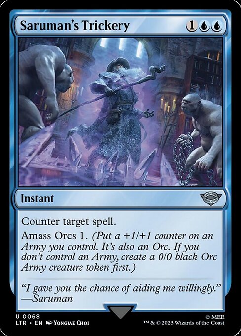 サルマンの策略/Saruman's Trickery [LTR] [FOIL]