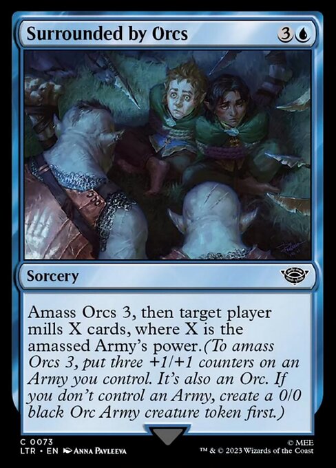 オークの包囲/Surrounded by Orcs [LTR] [FOIL]