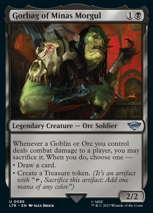 ミナス・モルグルのゴルバグ/Gorbag of Minas Morgul [LTR] [FOIL]