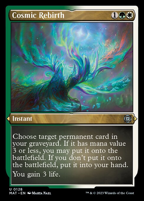 星界の再誕/Cosmic Rebirth [MAT] [FOIL][エッチング]
