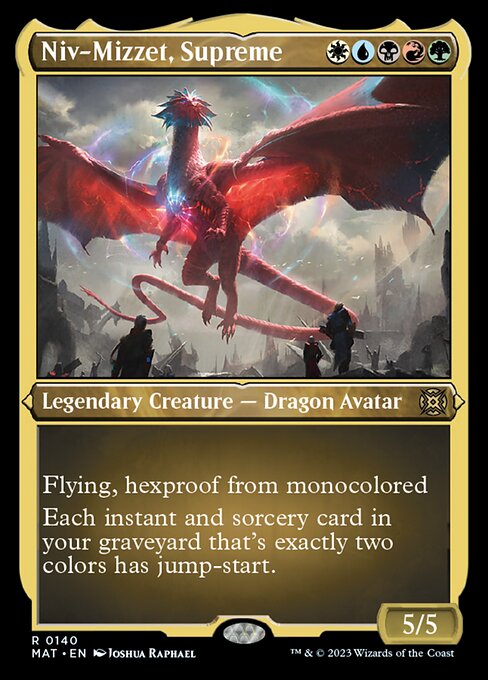 至高の者、ニヴ＝ミゼット/Niv-Mizzet, Supreme [MAT] [FOIL][エッチング]