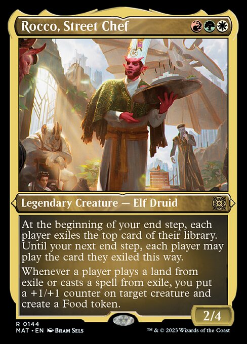 街角の料理人、ロッコ/Rocco, Street Chef [MAT] [FOIL][エッチング]