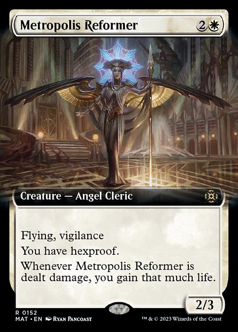 大都市の改革家/Metropolis Reformer [MAT-BF][拡張アート][FOIL]