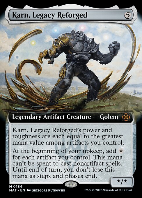 再鍛されたレガシー、カーン/Karn, Legacy Reforged [MAT-BF][拡張アート]