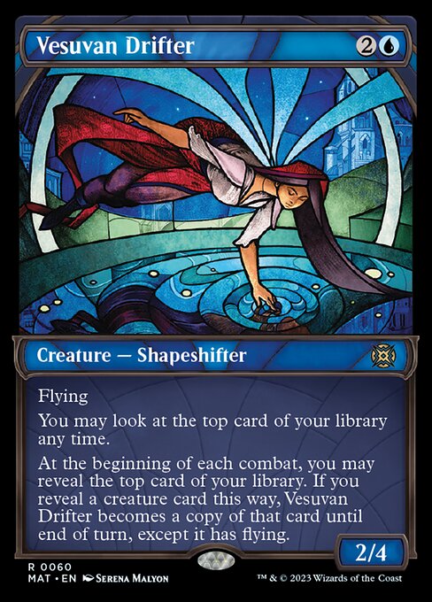 ヴェズーヴァの漂う者/Vesuvan Drifter [MAT-BF][ショーケース][FOIL]