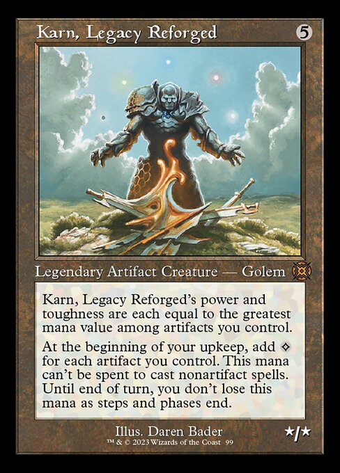 再鍛されたレガシー、カーン/Karn, Legacy Reforged [MAT-BF][ショーケース]