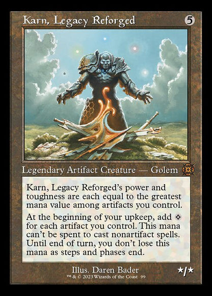 再鍛されたレガシー、カーン/Karn, Legacy Reforged [MAT-BF][ショーケース][FOIL]