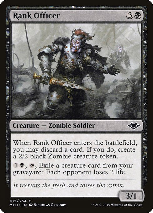 生臭い士官/Rank Officer [MH1]