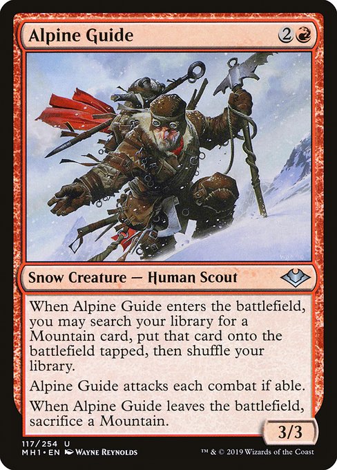 高山の案内人/Alpine Guide [MH1] [FOIL]