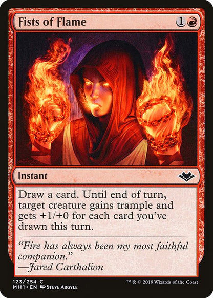 炎の拳/Fists of Flame [MH1] [FOIL]