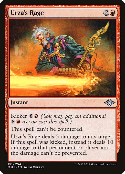 ウルザの激怒/Urza's Rage [MH1]