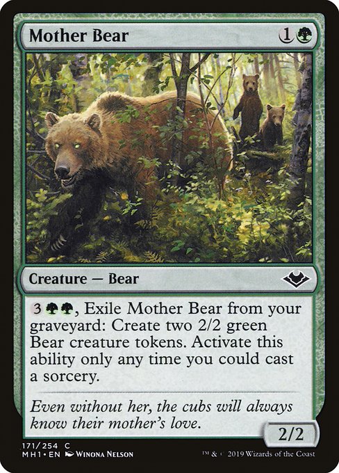 母熊/Mother Bear [MH1] [FOIL]