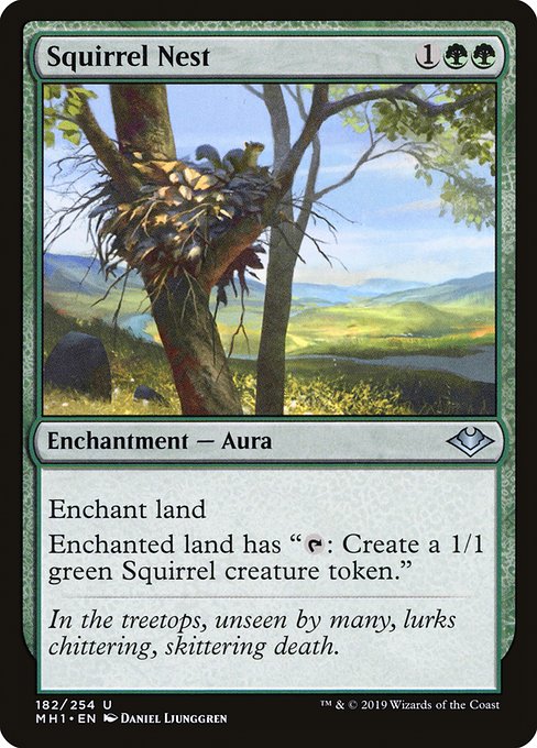 リスの巣/Squirrel Nest [MH1] [FOIL]