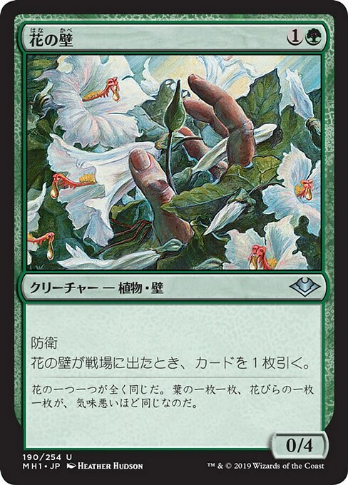 花の壁/Wall of Blossoms [MH1]