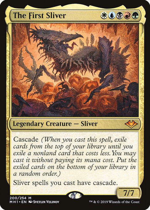 初祖スリヴァー/The First Sliver [MH1] [FOIL]