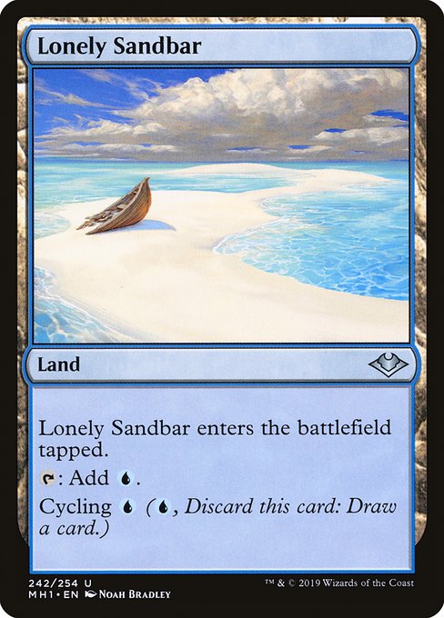 孤立した砂州/Lonely Sandbar [MH1]
