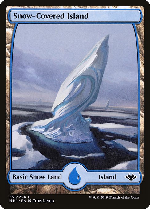 冠雪の島/Snow-Covered Island [MH1]