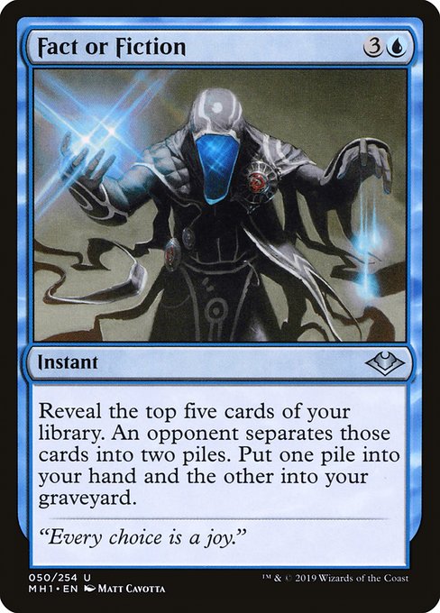 嘘か真か/Fact or Fiction [MH1] [FOIL]