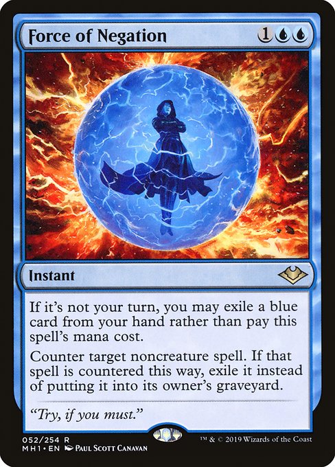 否定の力/Force of Negation [MH1] [FOIL]