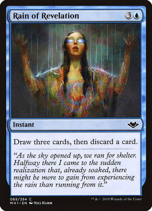 啓示の雨/Rain of Revelation [MH1] [FOIL]