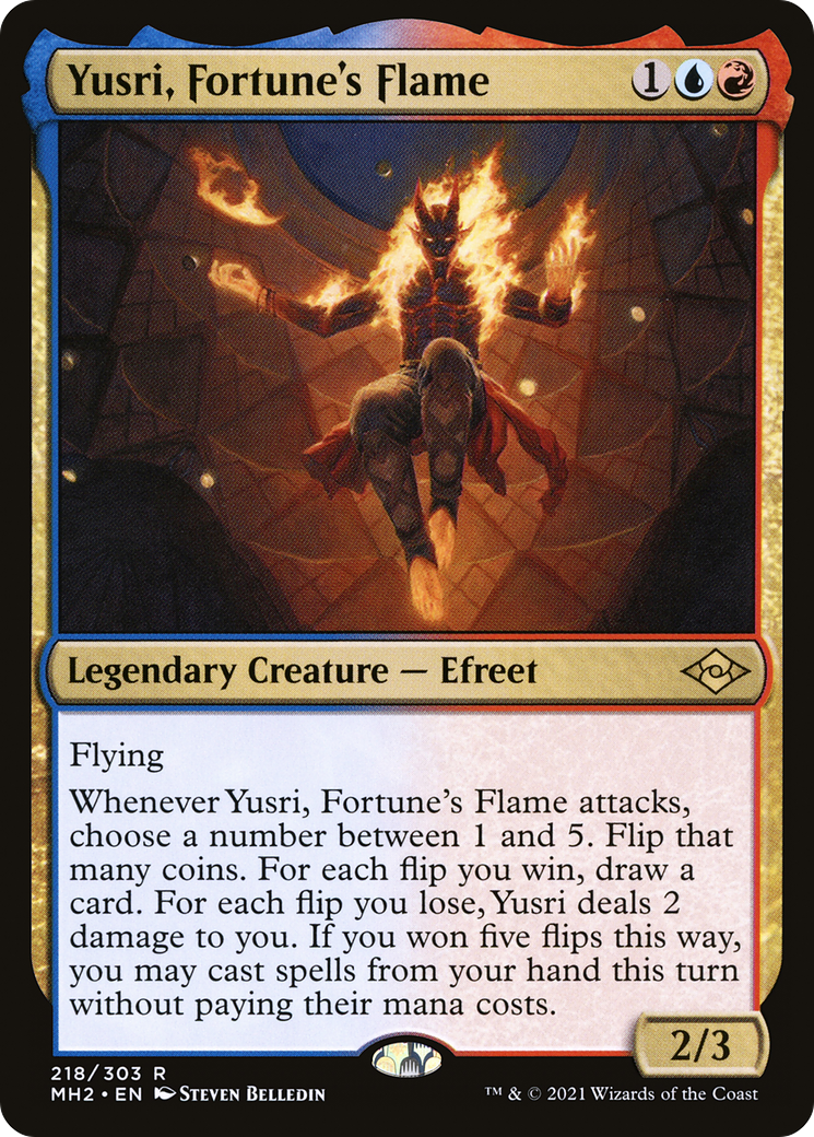 運命の炎、ユースリ/Yusri, Fortune's Flame [MH2] [FOIL]