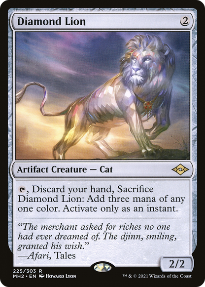 ダイアモンドのライオン/Diamond Lion [MH2] [FOIL]