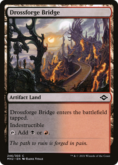 鉱滓造の橋/Drossforge Bridge [MH2] [FOIL]