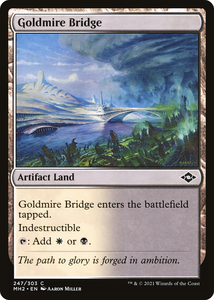 黄金沼の橋/Goldmire Bridge [MH2] [FOIL]