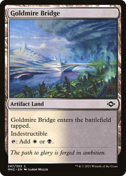 黄金沼の橋/Goldmire Bridge [MH2] [FOIL]