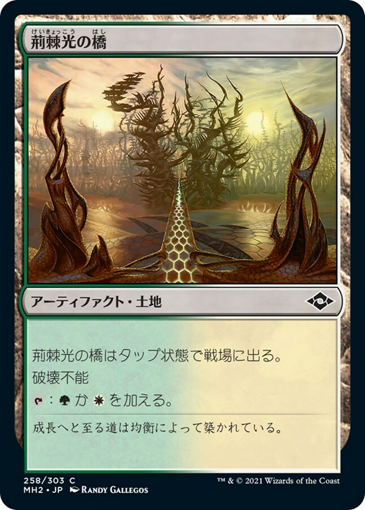 荊棘光の橋/Thornglint Bridge [MH2] [FOIL]