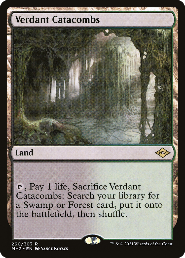 新緑の地下墓地/Verdant Catacombs [MH2]