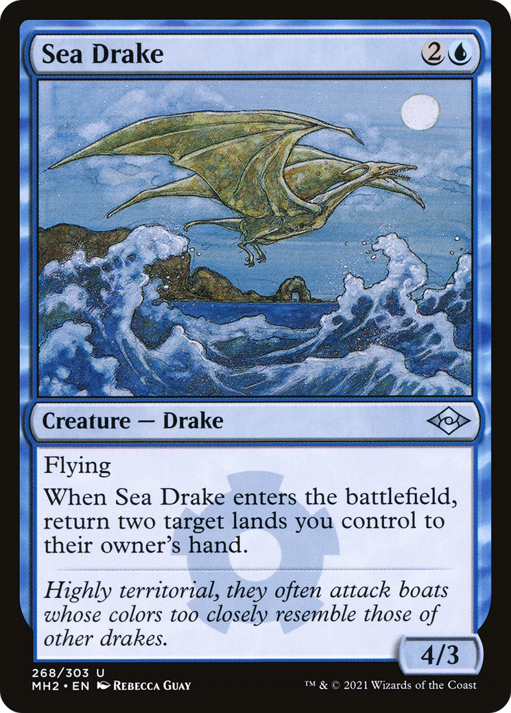 海のドレイク/Sea Drake [MH2] [FOIL]