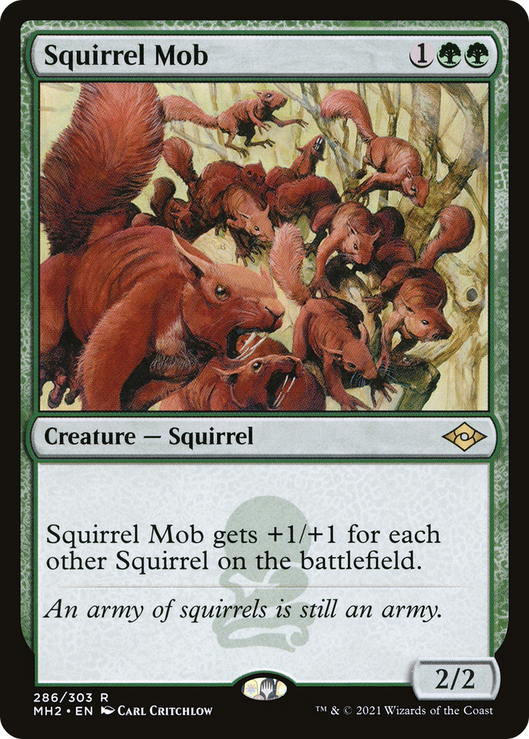 リスの群れ/Squirrel Mob [MH2]