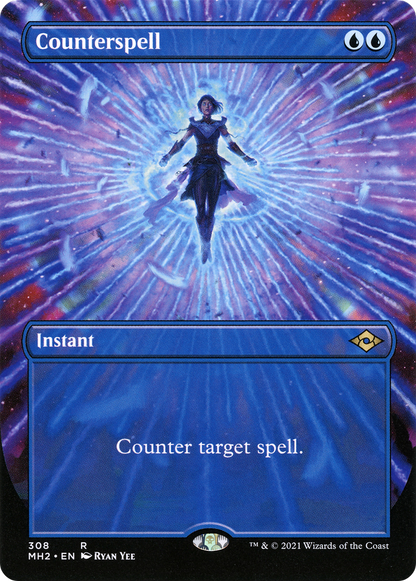 対抗呪文/Counterspell [MH2-BF][ボーダーレス]