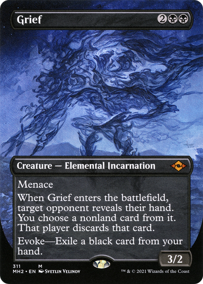 悲嘆/Grief [MH2-BF][ボーダーレス] [FOIL]