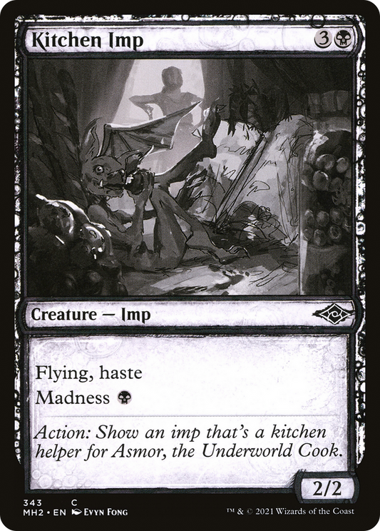 台所のインプ/Kitchen Imp [MH2-BF][スケッチ]