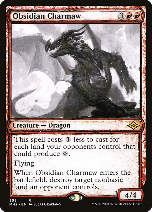 黒曜石の焦がし口/Obsidian Charmaw [MH2-BF][スケッチ]
